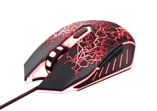 Trust GXT 105X Izza ratón Ambidextro USB tipo A Óptico 4000 DPI