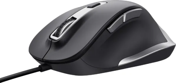 Raton Optico Fyda Negro Trust