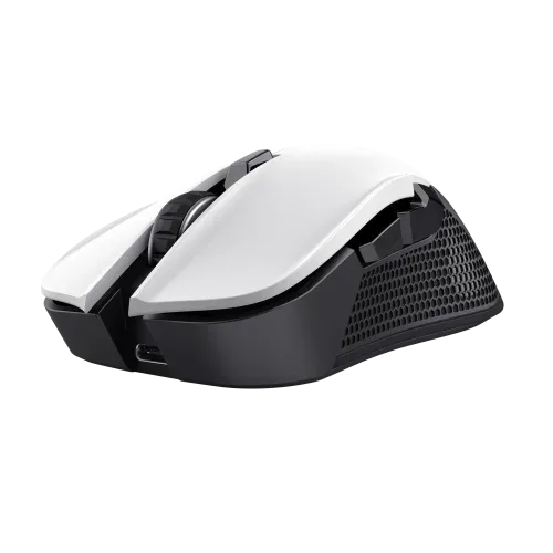 Trust GXT 923W YBAR ratón Juego mano derecha RF inalámbrico Óptico 7200 DPI