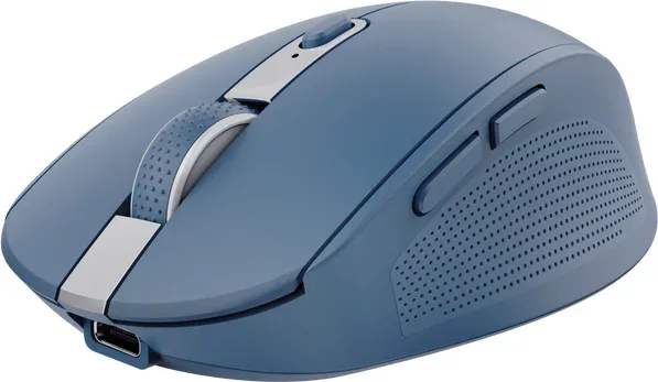 Raton Optico Wireless Multidispositivo Ozaa Azul Trust