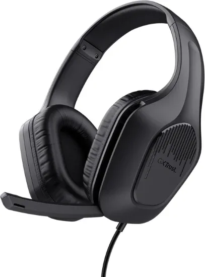 Auriculares Gaming con Micrófono Trust Gaming GXT 415 Zirox/ Jack 3.5/ Negros