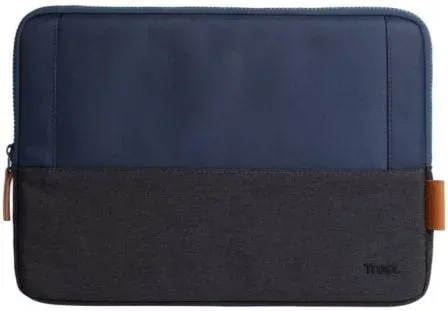 Funda Trust Lisboa para Portátiles hasta 13.3"/ Azul
