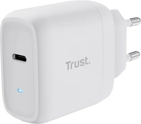 Cargador Pared/Viaje USB-C 45W Maxo Blanco Trust