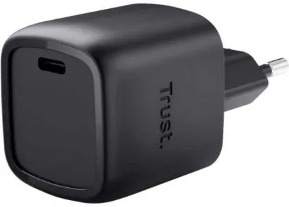 Cargador Pared/Viaje USB-C 30W Maxo Negro Trust