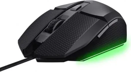 Raton Gaming Gxt 121 Felox+ Negro RGB Trust