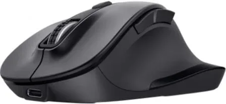 Ratón Ergonómico Inalámbrico Trust Fyda Multidispositivo/ Batería recargable/ Hasta 2400 DPI