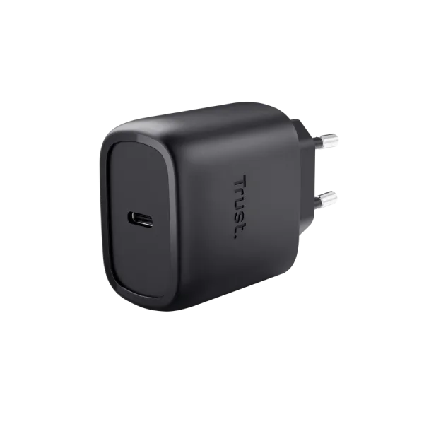 Cargador Pared/Viaje USB-C 45W Maxo Negro Trust