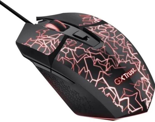 Raton Gaming Gxt 113 Redex Negro RGB Trust