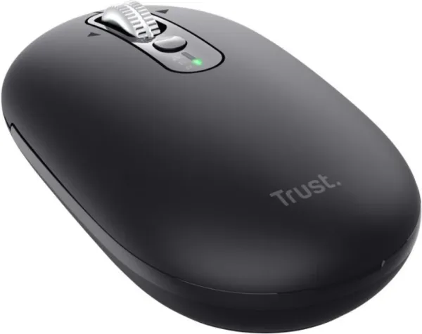 Raton Optico Wireless Fino Seron Negro Trust