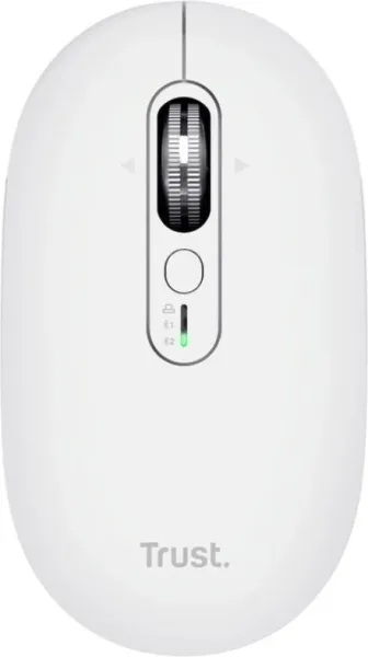 Raton Optico Wireless Fino Seron Blanco Trust