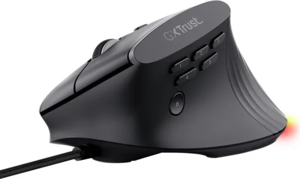 Raton Optico Gaming Gxt 145 Ergonomico Vertical Rexxa Negro Trust