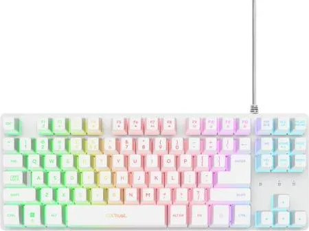 Trust Gxt833Ps Thado Tkl Keyboard Wht Es