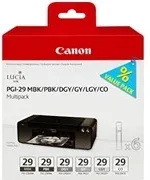 Multipack canon pgi - 29 mbk - pbk - dgy - gy - lgy - co
