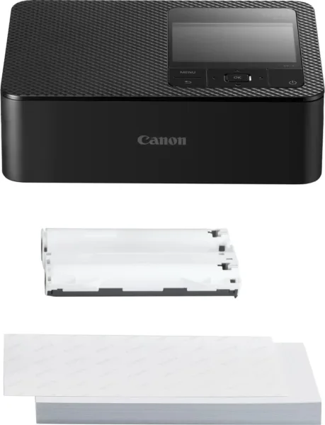 Impresora fotografica canon selphy cp1500 bk print kit