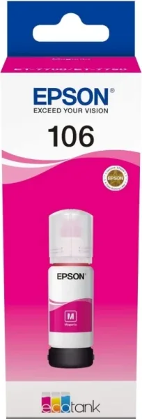 Epson Botella Tinta Ecotank 106 Magenta