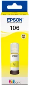 Cartucho tinta epson c13t00r440 106 ecotank amarillo ink et - 7700 - et - 7750
