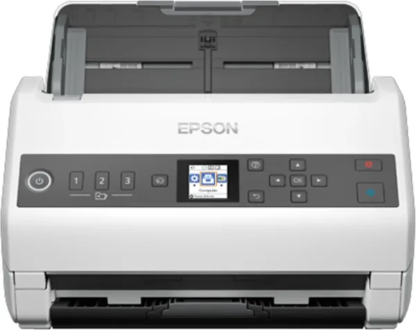 Escaner sobremesa epson workforce ds - 730n a4 -  40ppm -  USB tipo b -  red -  adf -  LCD