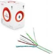 Bobina de cable ethernet fpc - 6004 - so cat6 -  ftp -  lan -  305m