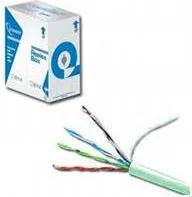 Cable Red Gembird Utp Cat5E Solido Cca Awg24 Bobina 305M Gris