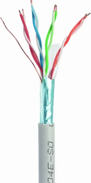 Cable Red Gembird Ftp Cat5E Solidocca Awg24 Bobina 305M Gris