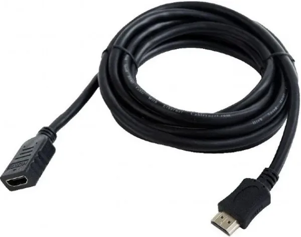 Gembird Cable HDMI (M)-(H)  Ethernet 1.8 Mts Ngr