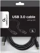 Cable USB Gembird 2.0 a Tipo C Macho Macho Carga Rapida 3M