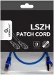 Cable Red S-Ftp Gembird Cat 6A Lszh Azul 0,5 M