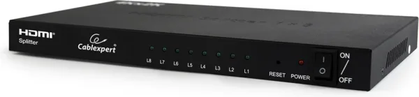 Gembird Divisor HDMI de 8 puertos Admite vídeo 3D