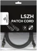 Cable Red S-Ftp Gembird  Cat 6A Lszh Negro 3M