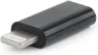 Adaptador Gembird USB Tipo C 8-Pin Negro