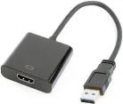 Cable Adaptador Gembird USB 3.0 Macho a HDMI Hembra Negro