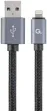 Cable Trenzado de Algodon Gembird 8 Pines con Conectores Metalicos, 1,8 M