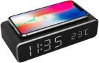 Reloj Despertador Gembird con Funcion de Carga Inalmbrica