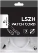 Cable Red S-Ftp Gembird Cat 6A Lszh Blanco 0,5 M