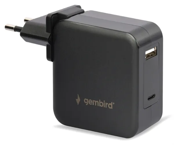 Cargador Universal para Portatil Genbird 60W Negro
