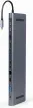 Adaptador Multipuerto Gembird Usbc 9En1 Hub,HDMI,VGA,Pd,Lector,Lan,Audio3,5