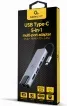 Adaptador Multipuerto USB Tipo C 5 en 1 Hub HDMI Pd Lan