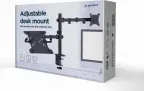 Soporte de Mesa Gembird Ajust con Brazo para Monitor y Bandeja para Portatil