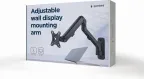 Brazo de Montaje Gembird para Pantalla de Pared Ajustable Hasta 27'' 7Kg