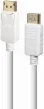 Cable DisplayPort Gembird 4K de 1,8 M, Blanco