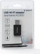Adaptador Gembird Wi-Fi USB Ac1300 de Banda Dual Compacto