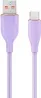 Cable de Carga y Datos Gembird USB Tipo C de Silicona Premium 1,5 M Violeta