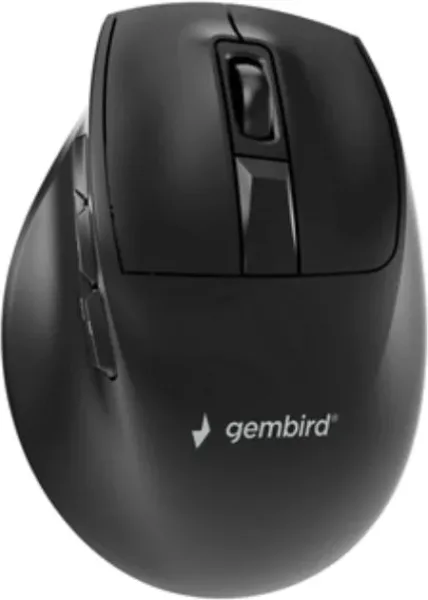 Gembird Ratón ergonómico inalámbrico de 9 botones