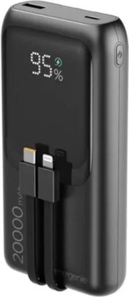 Gembird Powerbank con cables 20W 20000 mAh