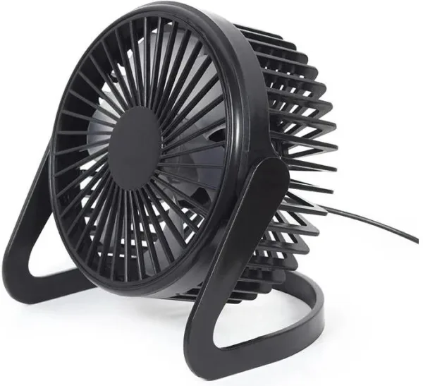 Gembird Ventilador para escritorio por USB Negro