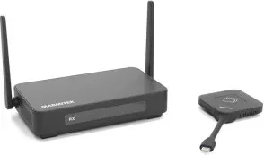 Marmitek Stream 4K Pro - Sistema de presentación inalámbrico 4K HDMI - Solución de conferencias 4K