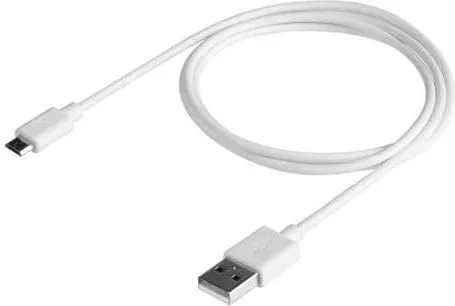 Cable Essential USB-A a Microusb 1M Blanco Xtorm