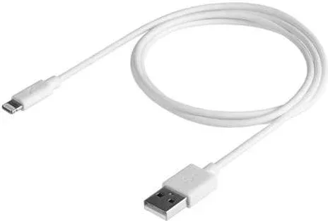 Cable Essential USB-A a Lightning 1M Blanco Xtorm