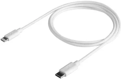 Cable Essential USB-C a Lightning 1M Blanco Xtorm