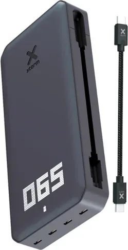 POWER BANK XB-403 TITAN MAX 200W 27000mAh NEGRO XTORM